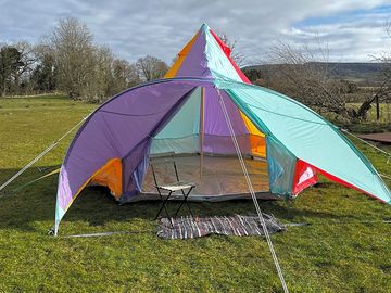Rainbow tent