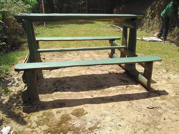 Camping bench