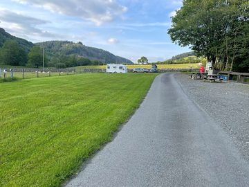 Drive up to the pitches