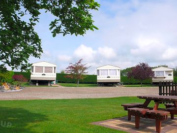 View of caravan park