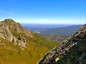 Walking in the mountains