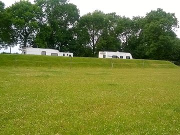 Touring units on site