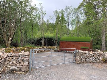 Entrance to the site