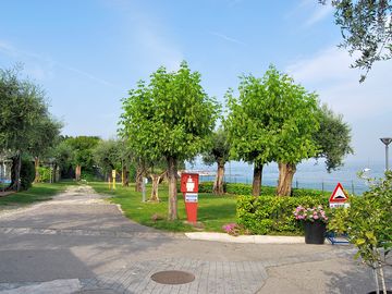Entrance to the site