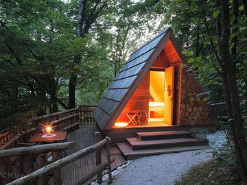 Pod in the evening