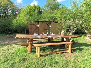 Outside dining