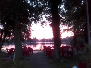 Restaurant terrace
