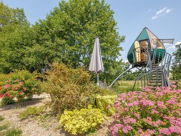 Camping pod exterior