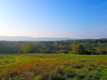 Stunning views from the meadow