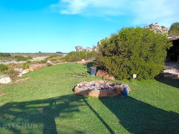 Braai area between the rocks