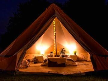 A glimpse inside the cosy interior