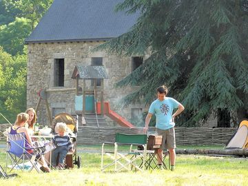 Plenty of space for a family barbecue