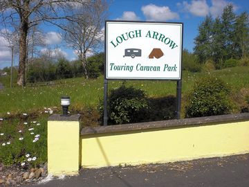 Lough arrow site entrance