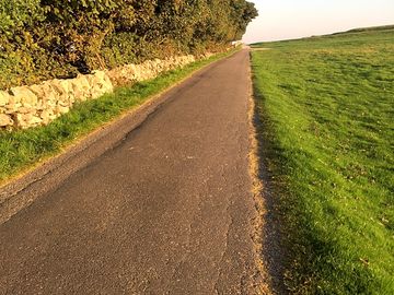 Campsite driveway