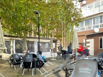 Restaurant terrace