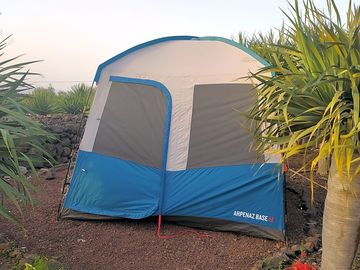 Tent exterior