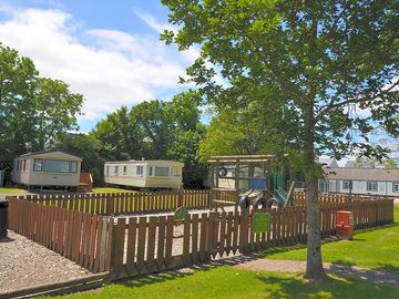 One of the play areas