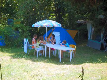 Camping pitches, comfort and space