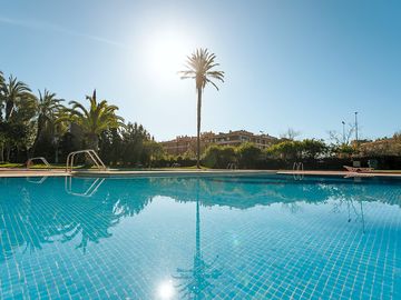 Piscina al aire libre del camping