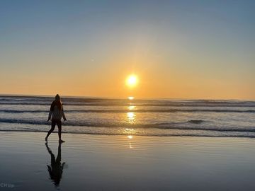 Sunrise at cayton bay