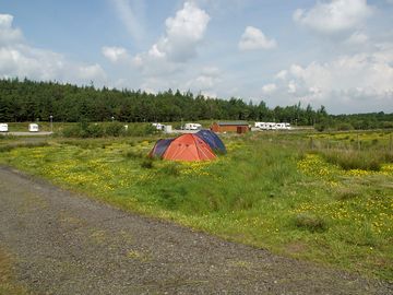 Wild camping area