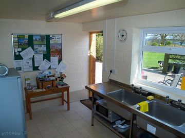 Utility room with complimentary tea and coffee