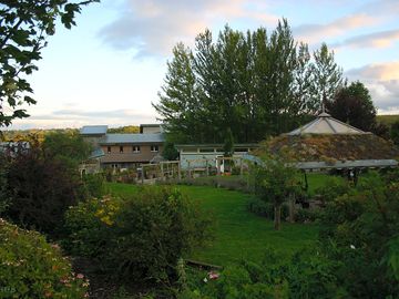 Garden for tents
