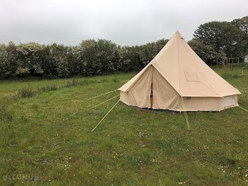 Bell tent exterior