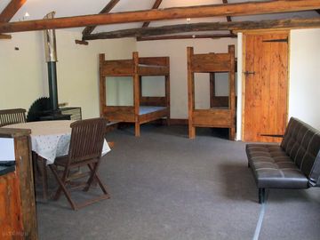 The cart shed ideal for 4 people, more by prior arrangement