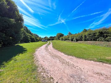 Entrance to our camping field