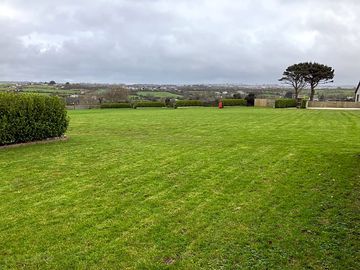 View from the back of pitch 12