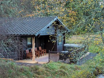 The cabin terrace