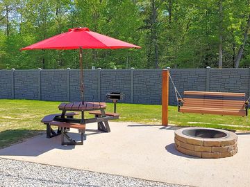 Premium patio site