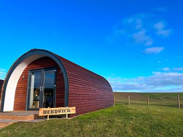 Herdwick cabin exterior