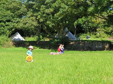 Playing in the field
