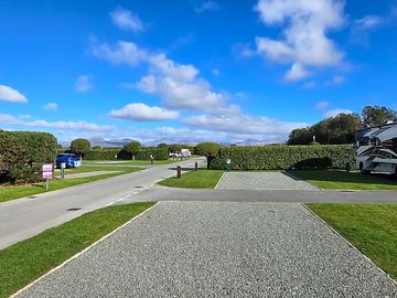 Fully serviced hard standing pitch
