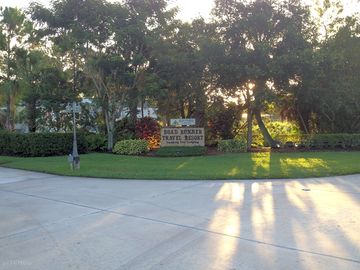 Front entrance to site