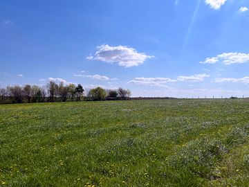 Open countryside views