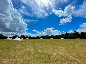 Stunning skies over the site