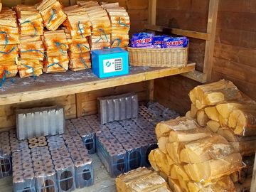 Supplies shack