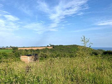Caban pren & the sea