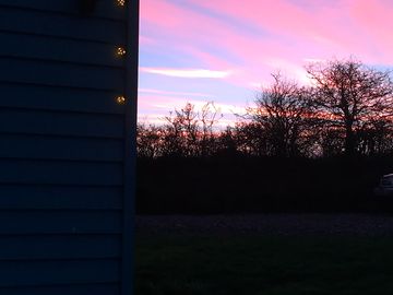 Evening sunsets