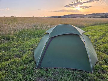 Camping at heal somerset