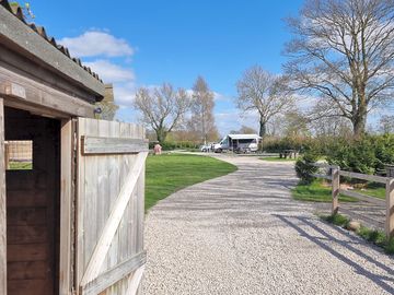 View from the entrance