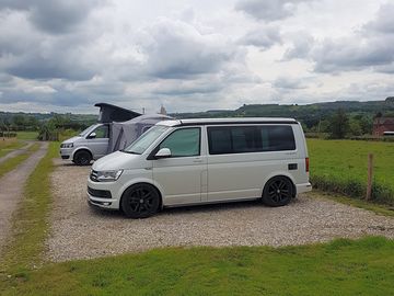 Rudyard hardstanding/grass small camper/motorhome pitch