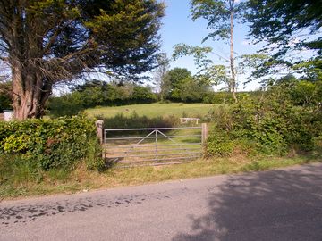 Entrance to the nearly wild site