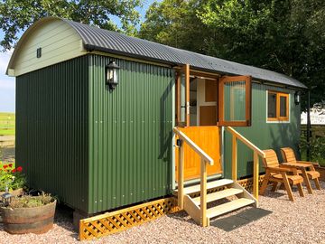 Front exterior of rosie's retreat