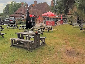 Beer garden