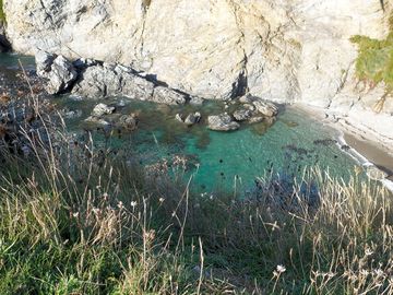 A small cove in belle-île-en-mer