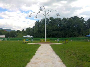 Centre of the site